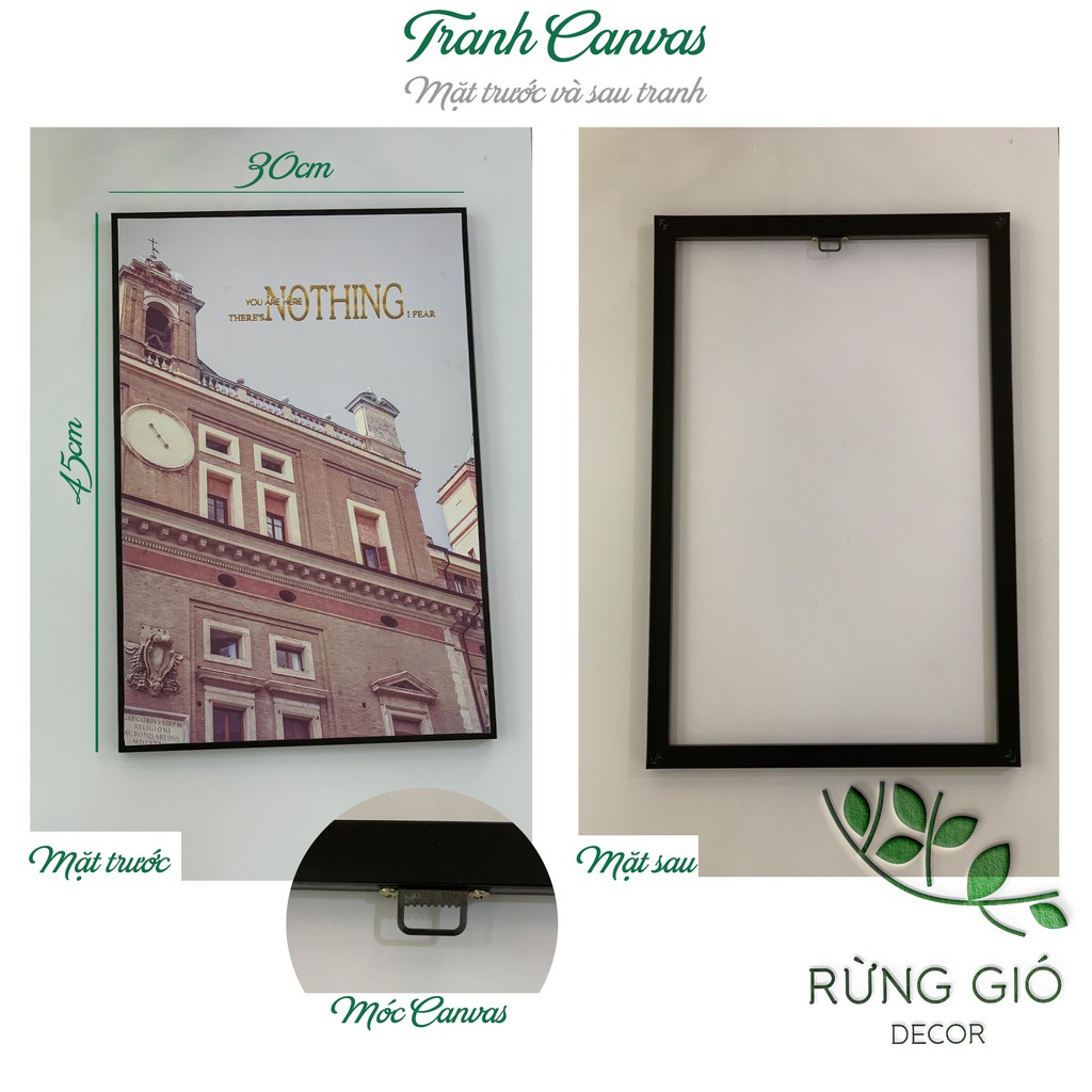 Khung tranh canvas hình hoa hiện đại cỡ 30x45 ( tranh kèm khung y hình ), Giá bán 1 tranh | BigBuy360 - bigbuy360.vn