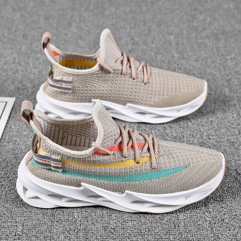 Giày Thể Thao Hai Màu Thoáng Khí Thời Trang Mùa Hè Cho Nam 2021 | BigBuy360 - bigbuy360.vn