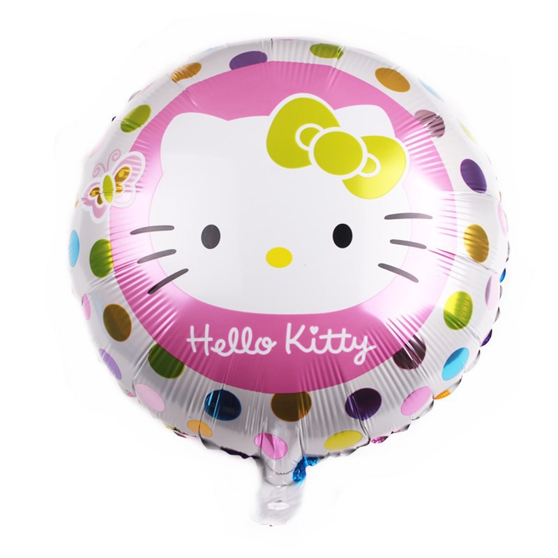 Bong bóng hình Hello Kitty 18 inch trang trí tiệc sinh nhật cho bé