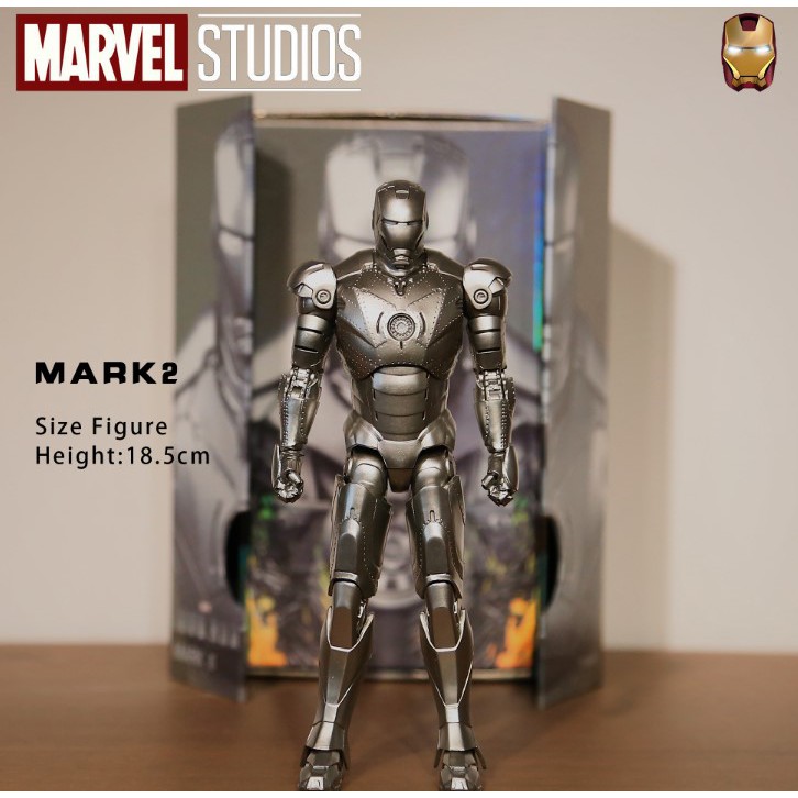 Mô hình Iron man mark 2 bộ sưu tập nhân vật Marvel