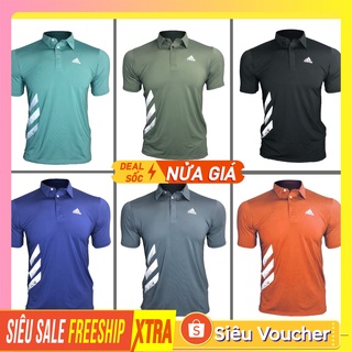 Áo Polo thể thao Nam cổ bẻ Cao Cấp Adidas