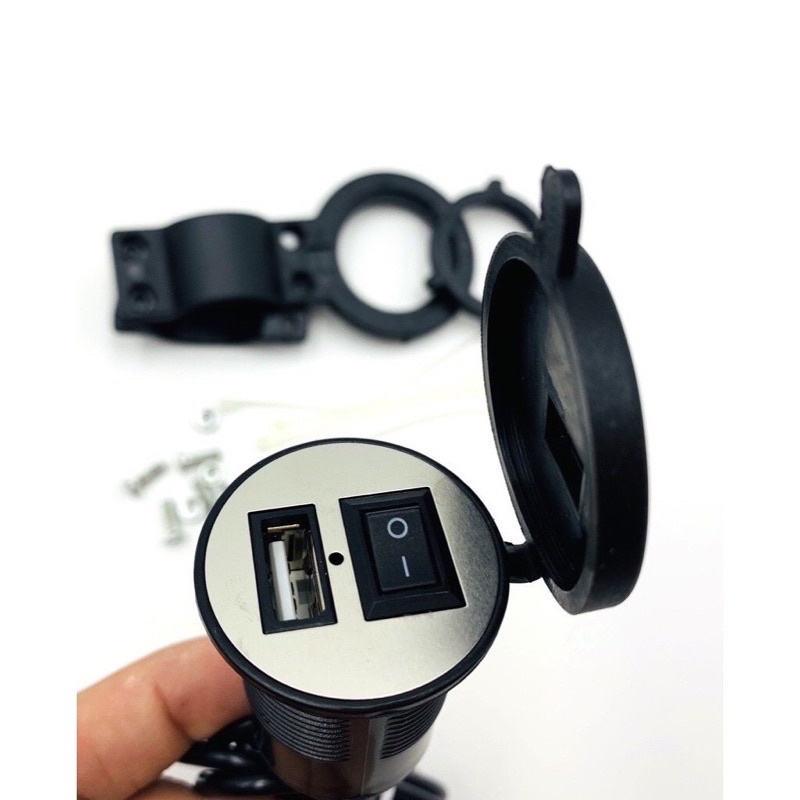 Củ Sạc Usb Gắn Xe Máy Cực Tiện Lợi chống nước