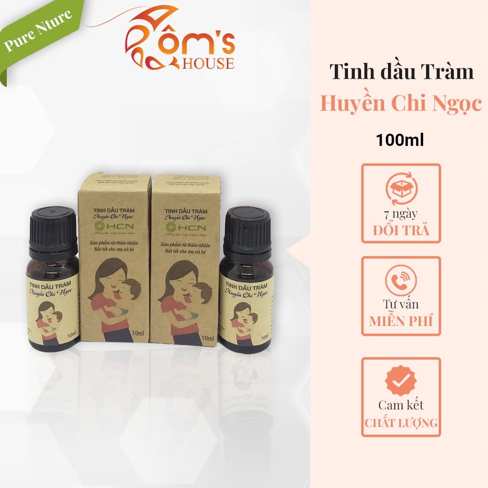 Tinh dầu Tràm nguyên chất Huyền Chi Ngọc, chai 100ml