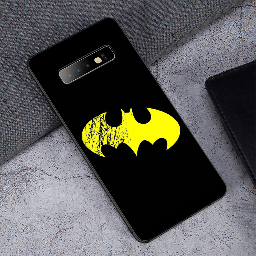 Ốp Điện Thoại Silicon Dẻo In Hình Logo Batman Cho Samsung Note 10 S7 Edge S10 A10s A20s A30s A40s A50s A70s Lite Va14