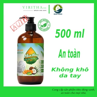 Nước rửa chén sinh học Minh Hồng chai 500ml