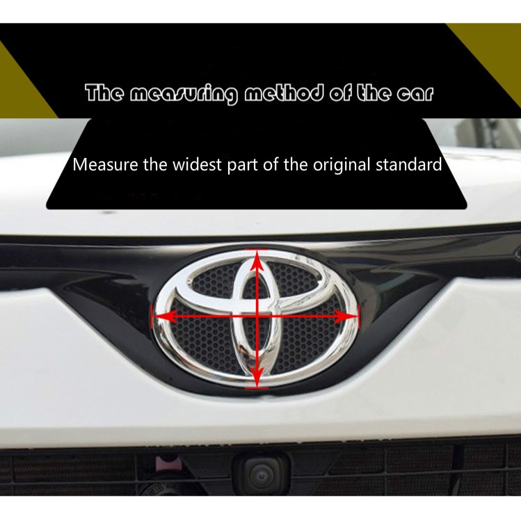 Logo Cách Tân Trang Trí Phía Trước Xe Hơi toyota landcool road Zerov4