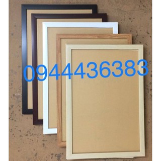 3 khung ảnh A2 40×60 trơn mặt Mika