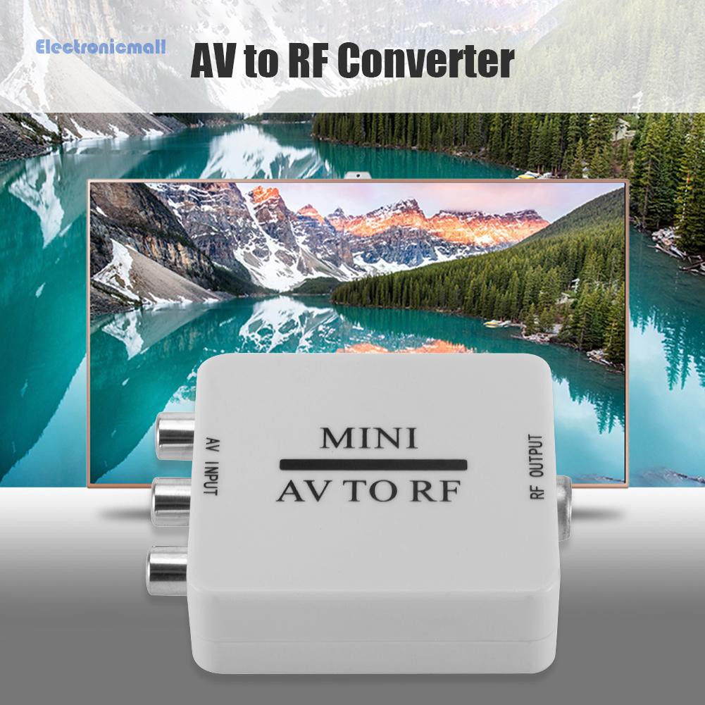 Bộ Chuyển Đổi Video Từ Av Sang Rf 67.25 / 61.25mhz Mall01 | BigBuy360 - bigbuy360.vn