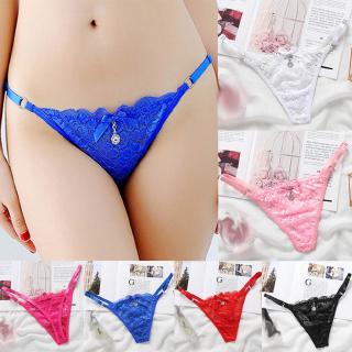 Quần lót ren lưng thấp trong suốt thiết kế quyến rũ cho phái nữ