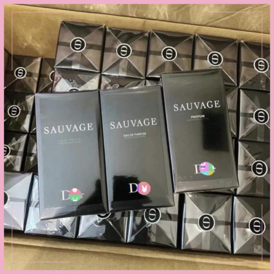 [HÀNG HOT] Nước hoa nam Sauvage EDT 100ml full box mạnh mẽ, nam tính