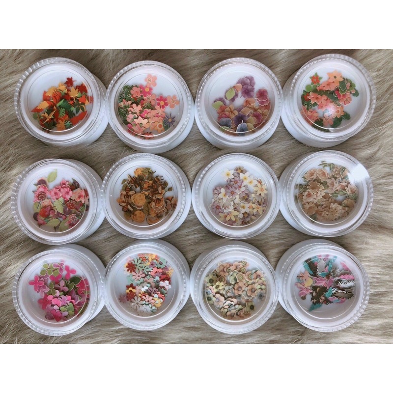 Hoa Giấy Trang Trí Móng