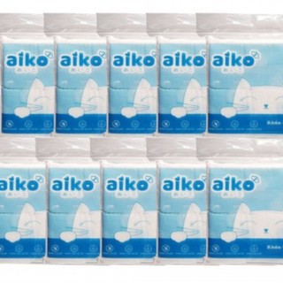 Combo 10 Gói Khăn vải khô đa năng AIKO x 270 tờ/ Gói