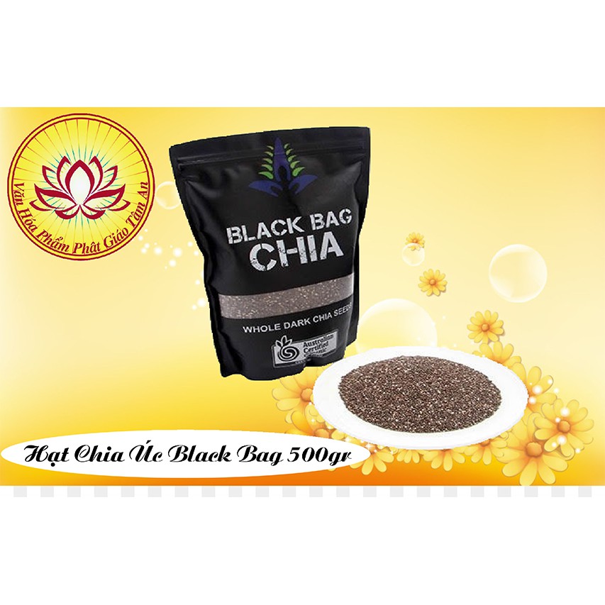 HẠT CHIA ÚC BLACK BAG 500gram
