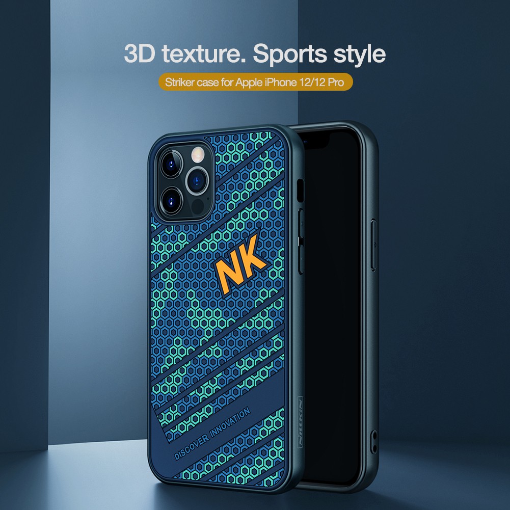 Ốp điện thoại NILLKIN STRIKER họa tiết tổ ong cho iPhone 12 Pro Max Mini /  iPhone 13 Pro Max Mini