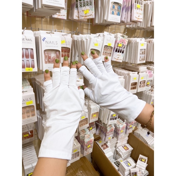 Găng tay chống tia UV chuyên dụng làm nail