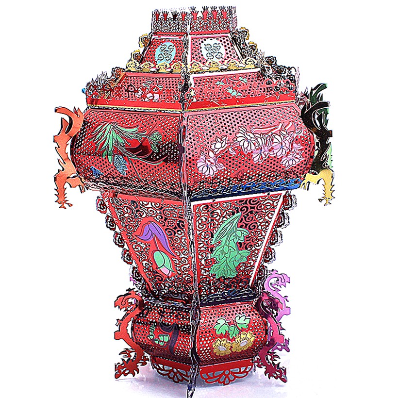 Mô Hình Lắp Ráp 3d Collection Đèn Lồng