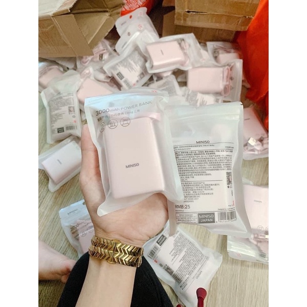 ✅Sạc Dự Phòng #Miniso Chính Hãng