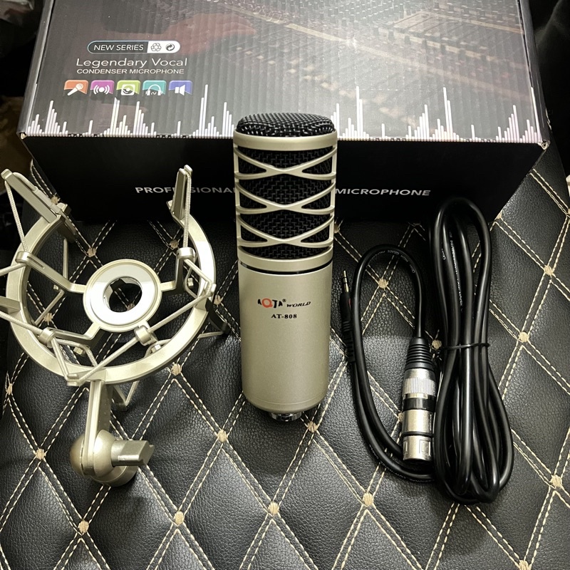 [Phiên Bản Mới Nhất 2022]Combo Livestream Sound Card K300 &amp; Mic AQTA AT808 Chất Lượng Cao Âm Thanh Chuẩn