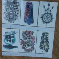 HÌNH XĂM DÁN BẢN TO DÁN CẢ LƯNG (tattoo sticker)