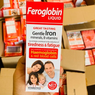 Sắt nước Feroglobin Liquid