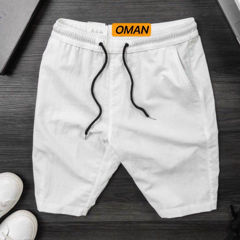 Quần đùi đũi nam, quần short nam mặc hè mát nhẹ - OMAN QS80