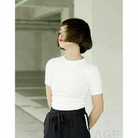 Áo tay ngắn croptop