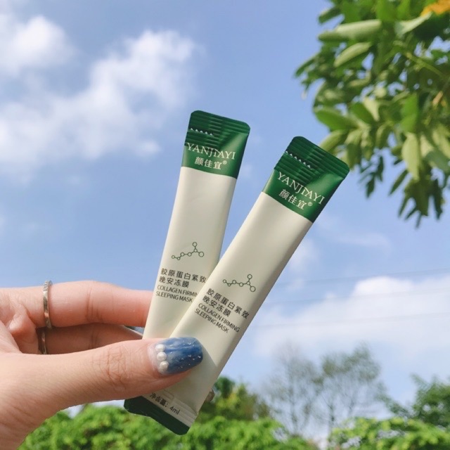 Mặt nạ ngủ Thạch Collagen ( lẻ 1 gói)