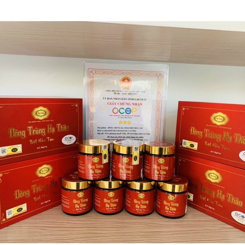 Bột Đông Trùng Hạ Thảo Hữu Cơ