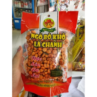 Ngô khô bò lá chanh gói 100g