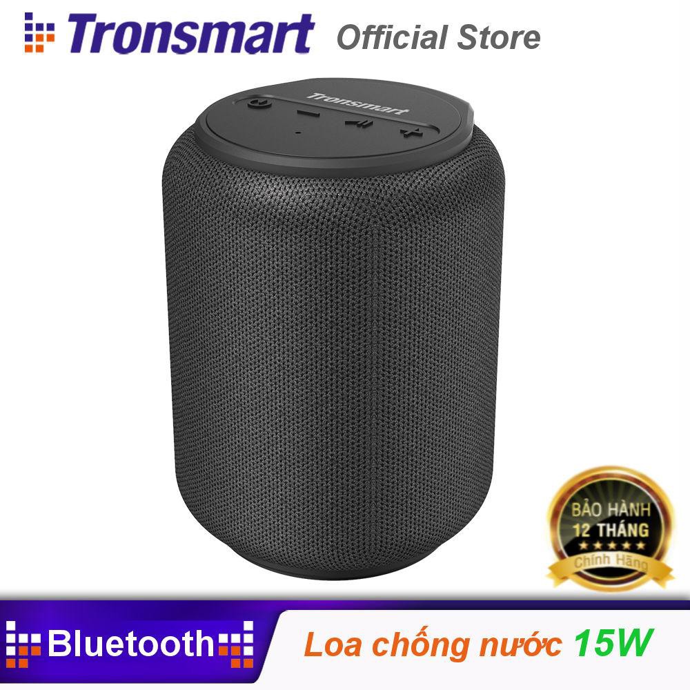 Loa Bluetooth 5.0 ngoài trời chống thấm nước IPX6 15W chơi nhạc lên tới 24 giờ Tronsmart Element T6 Mini