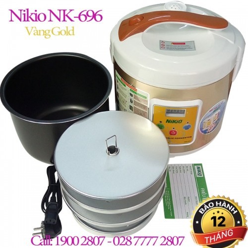 Máy làm tỏi đen Nhật Bản Nikio NK-696/ 6 lít - Dòng cao cấp