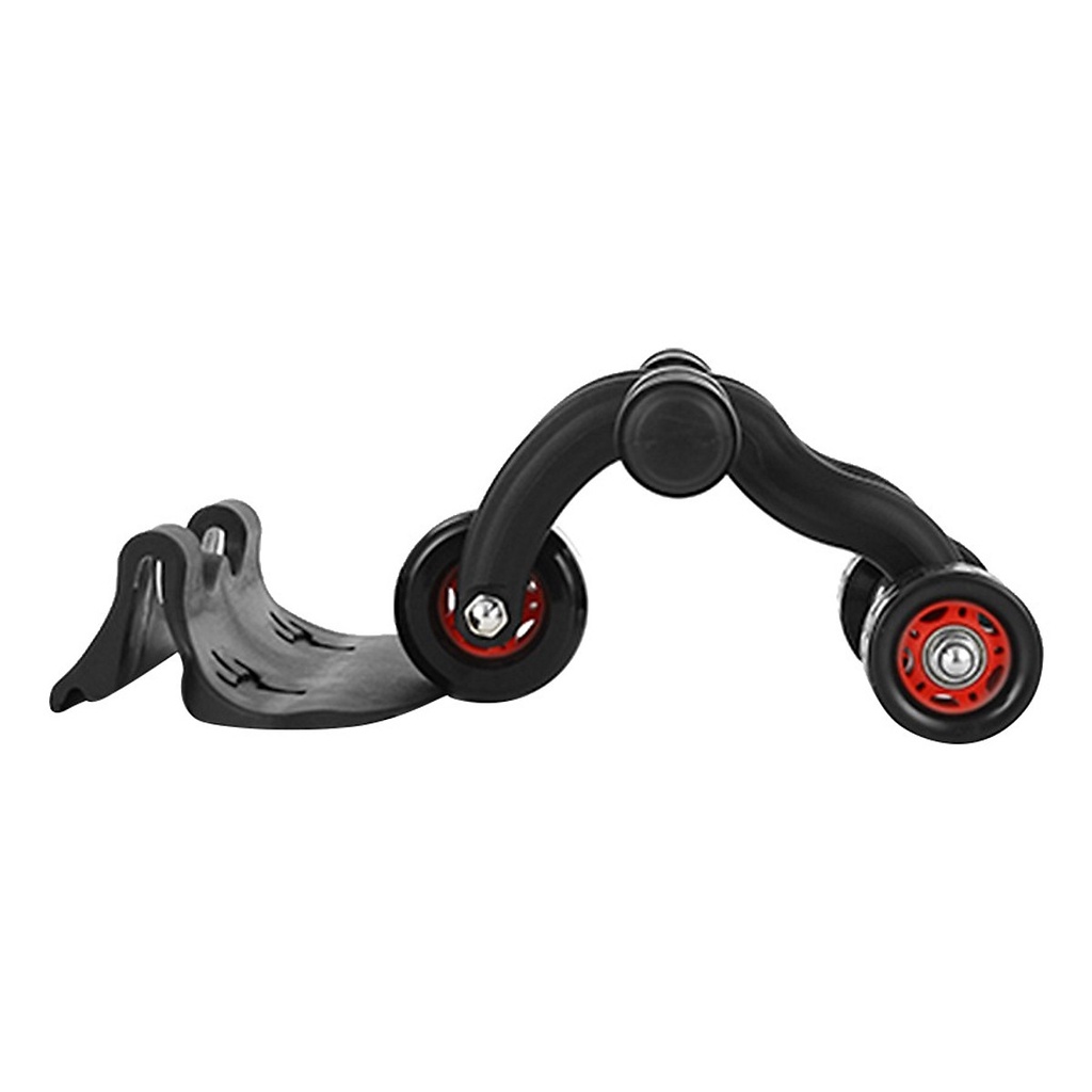 Con lăn tập  bụng 3 bánh AB Roller and Push Up Bar màu đen