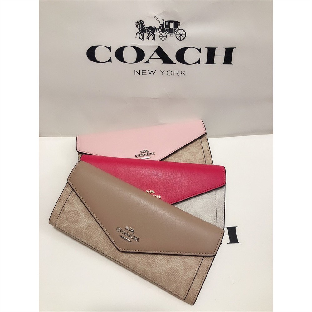 Ví Dài Dạng Gấp Chất Liệu Canvas Có Khóa Kéo Cho Nữ 31547 32611 3034 57715