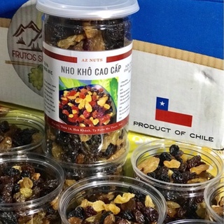 500g Nho khô 3 màu không hạt Chile nhập khẩu chính ngạch loại thượng hạng
