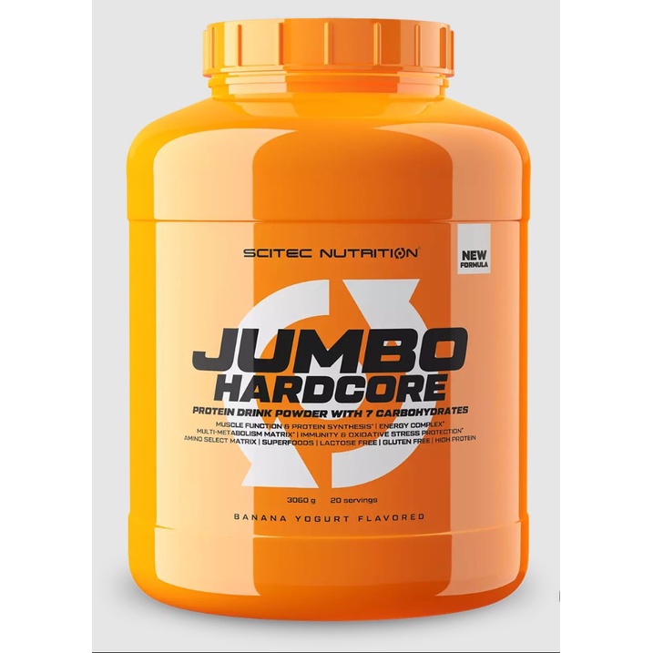 Sữa Whey Tăng Cân Tăng Cơ | Scitec Jumbo Hardcore  - Chính Hãng Châu Âu