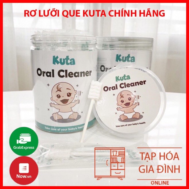 Rơ lưỡi que chính hãng KUTA an toàn cho bé (30 chiếc/1 hộp)