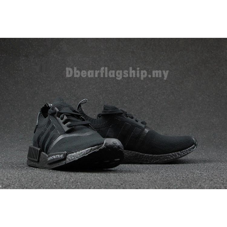 Giày Chạy Bộ ADIDAS NMD R1 PRIMEKNIT Màu Trắng Đen Nhật Bản