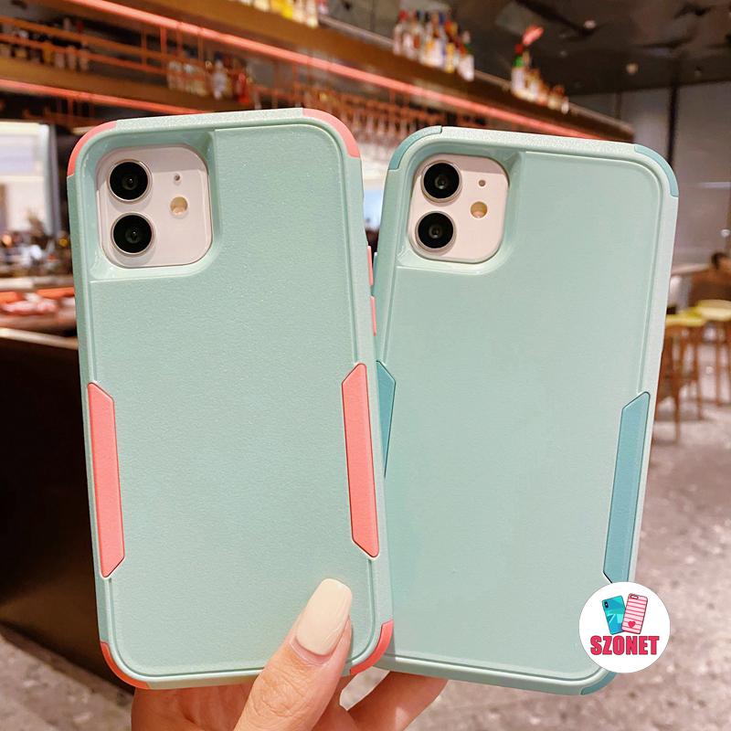 Ốp Điện Thoại PC Cứng Hiệu Quả Cao Chống Rơi 3 Trong 1 Cho iPhone 14 13 12 11 Pro Max Mini XS XR X 8 7 Plus + SE 2020