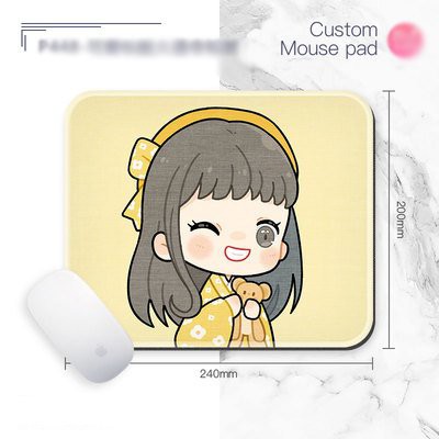 Miếng di chuột in hình SAKURA THỦ LĨNH THẺ BÀI ver CHIBI Cardcaptor Sakura anime nhiều mẫu kê chuột lót chuột