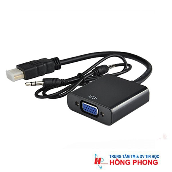 Cable chuyển đổi HDMI ra VGA (có audio)