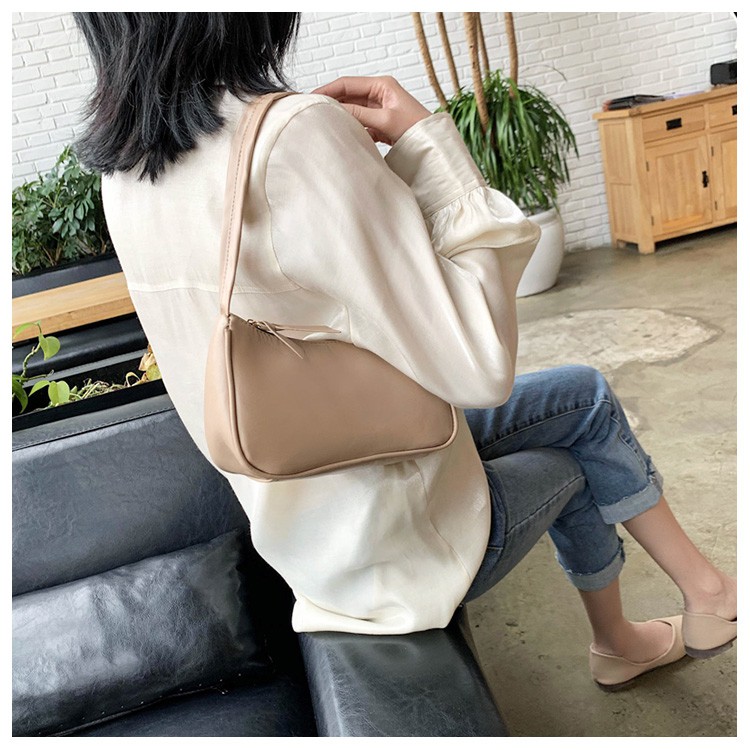 Túi đeo vai IELGY màu trơn thời trang cho nữ