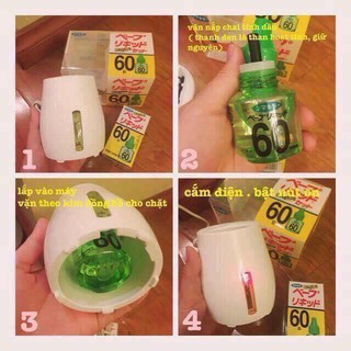 Set Máy Đuổi Muỗi Fumakilla Và Tinh Dâu Đuổi Muỗi Nhật Bản
