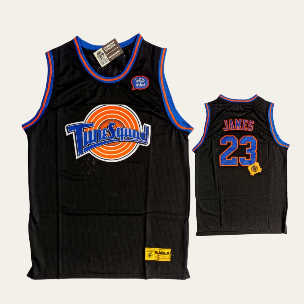Áo bóng rổ Nba Jersey Tunesquad Jordan hiphop kpop Thun ba lỗ unisex nam nữ big over size thể thao gym Áo bóng chày