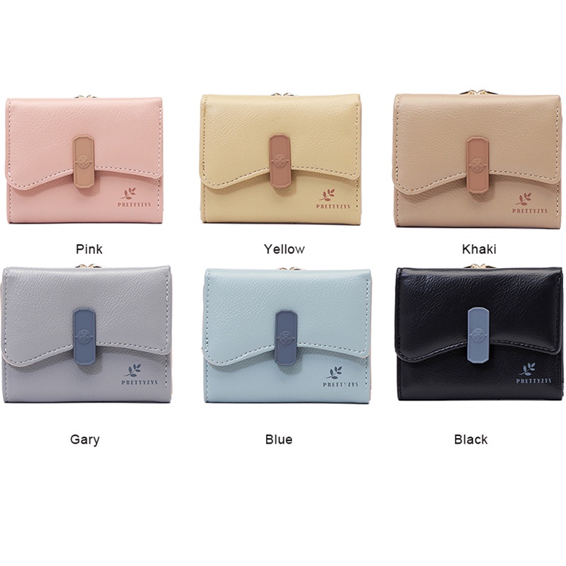 Ví Ngắn Đựng Tiền Xu Và Thẻ Đáng Yêu Cho Nữ