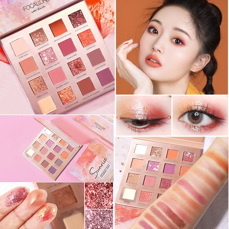 PHẤN MẮT HỒNG SA MẠC MINSHZEE PHIÊN BẢN MỚI 16 MÀU THỜI TRANG CÁ TÍNH KÈM NHŨ | BigBuy360 - bigbuy360.vn