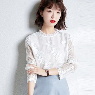 Áo kiểu nữ 🦋FREESHIP🦋 Áo ren nữ sang chảnh
