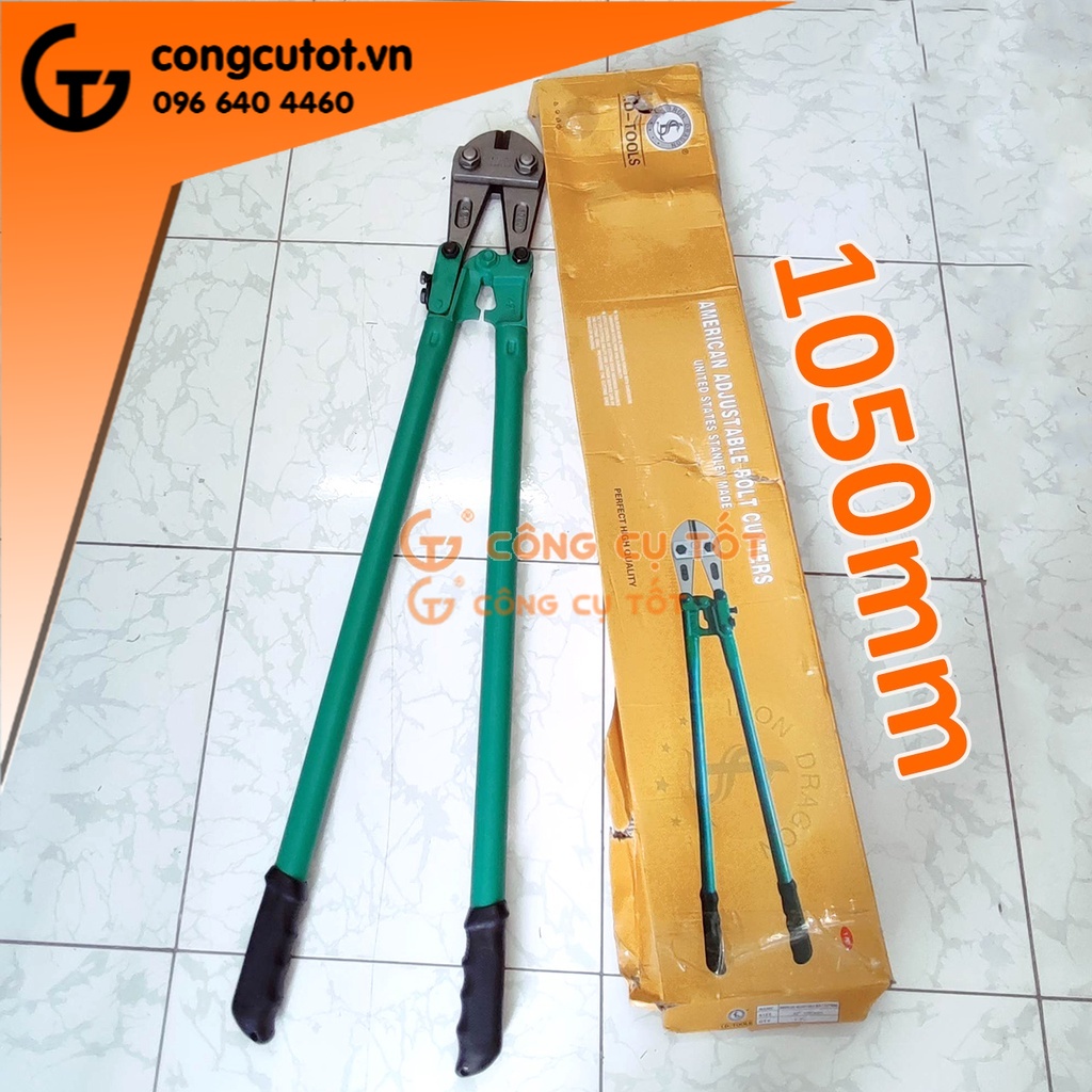 Kìm cộng lực độ mở 26mm cắt sắt xanh 1050mm