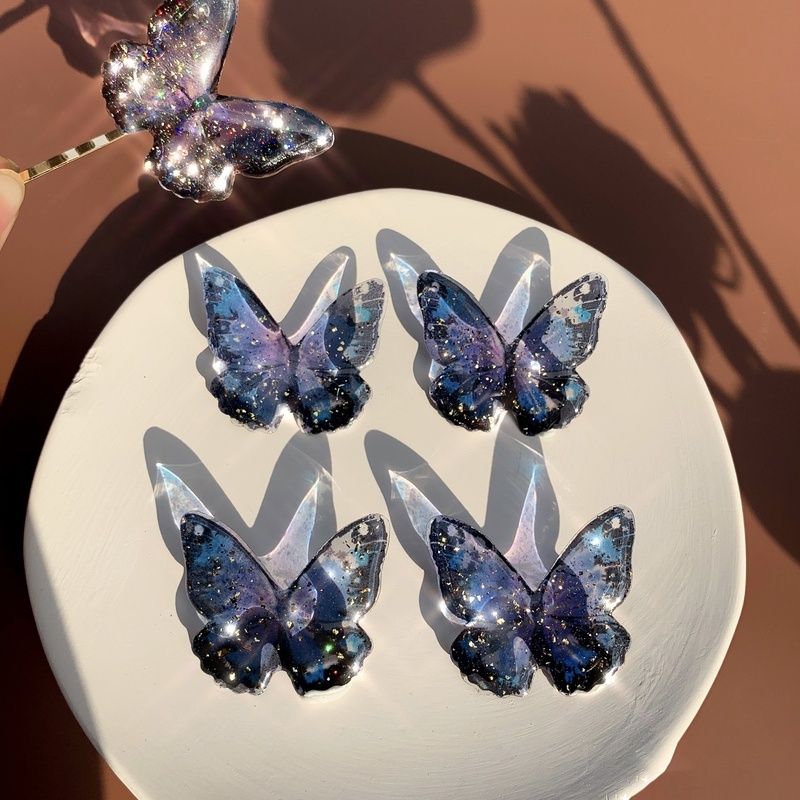 BUTTERFLY HANDMADE 1 Cái Kẹp Tóc Hình Bướm