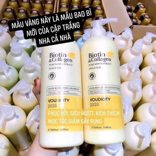 ❣️ [CHÍNH HÃNG 100%] Combo Cặp Dầu Gội Xả Biotin&Collage
