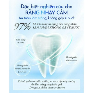 Combo 2 Hộp trắng răng Anriea than tre